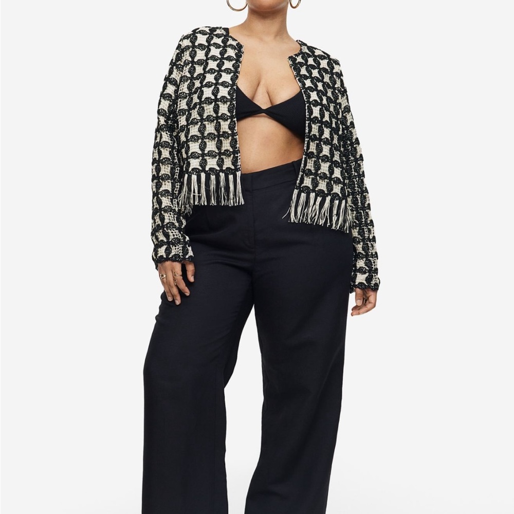 ❌SOLD: H&M Crochet Jacket - Picture 5 of 8